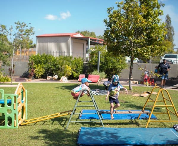 Palmerston ELC outdoor play area