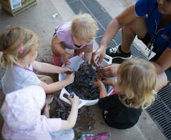 Palmerston ELC messy play