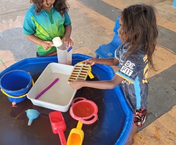 Bagot OSHC messy play