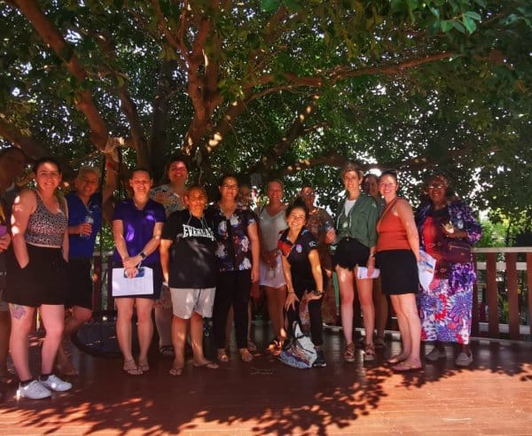 On the “Road to Excellence” NT Bus Tour Image